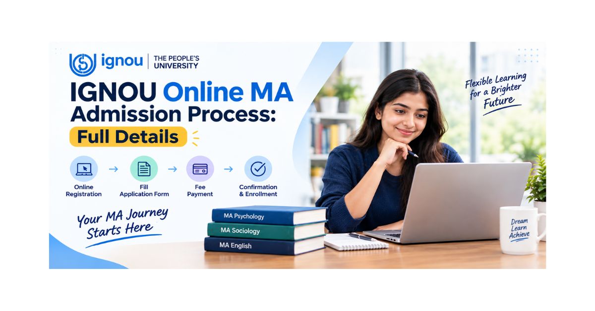 IGNOU Online MA Admission Process Explained: Full Details